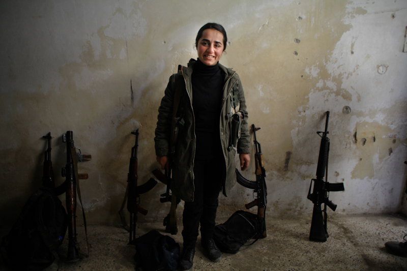 Unfinished: Portraits of Kurdish Women fighters